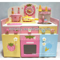 Wooden mother garden luxurious children's play kitchen